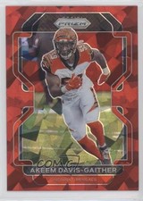 2021 Panini Prizm Red Ice Prizm Akeem Davis-Gaither #275 5b4