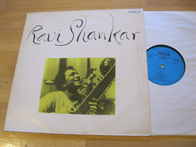 LP Ravi Shankar Same Mishra Piloo  Käfi Holi   Vinyl Amiga DDR 8 55 789