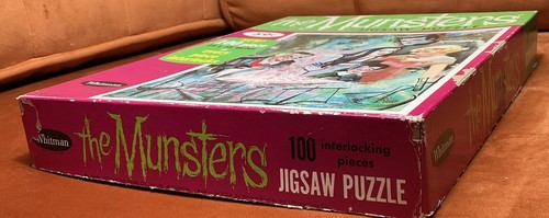 1965 Rare Vintage The MUNSTERS - The Lab - 100 Piece PUZZLE - COMPLETE - Picture 5 of 8
