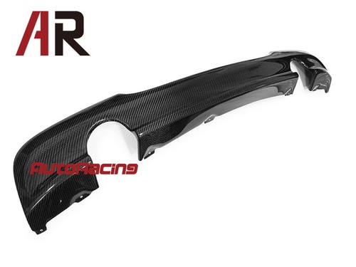 Diffuser Carbon Fiber For BMW 2006+ E90 E91 328i 335i w/ M Sport Rear Bumper - Picture 2 of 2