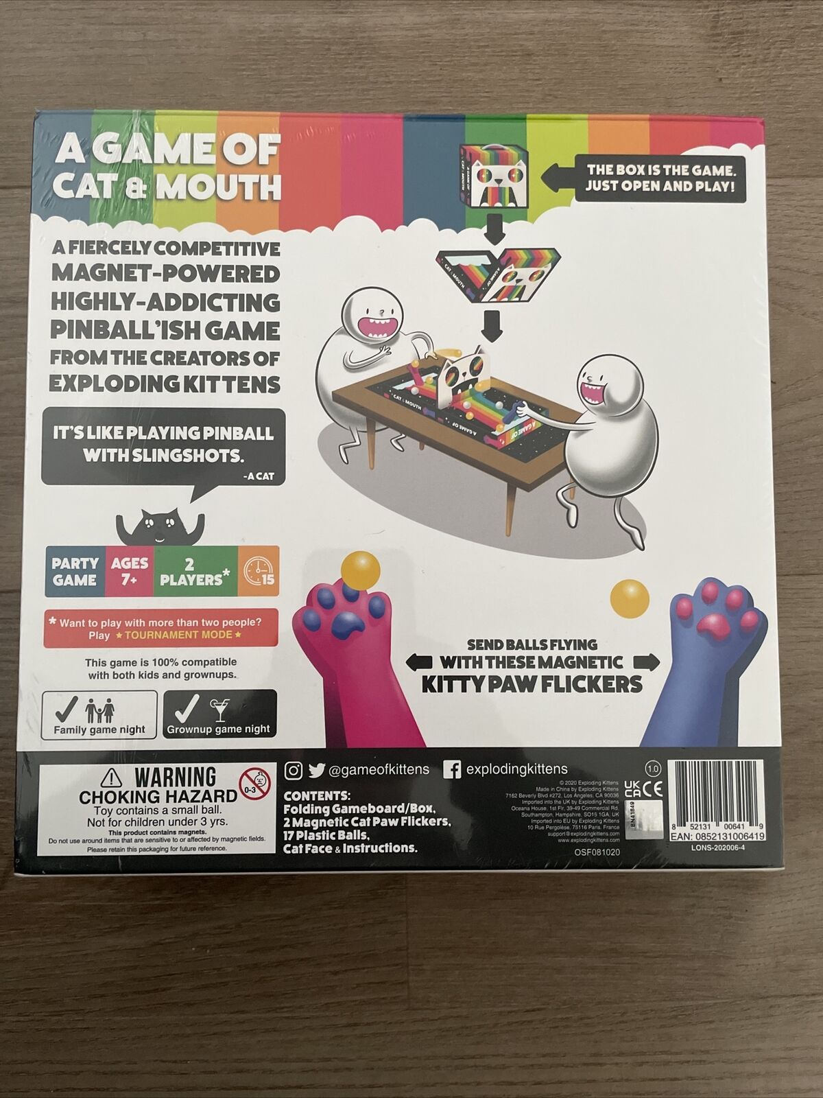 A GAME OF CAT AND MOUTH Game Rules - How To Play A GAME OF CAT AND MOUTH