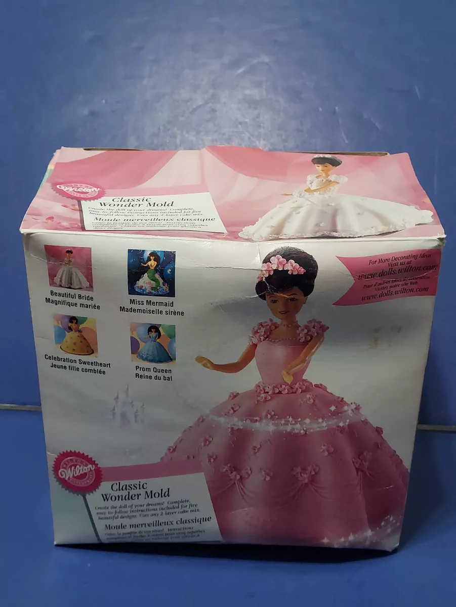 NEW WILTON CELEBRATION BARBIE DRESS PRINCESS BIRTHDAY CAKE PAN