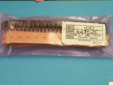 100 Pcs Radial Electrolytic Capacitor 25v 4.7uF 5mm*11mm R25-4U7  59g A32