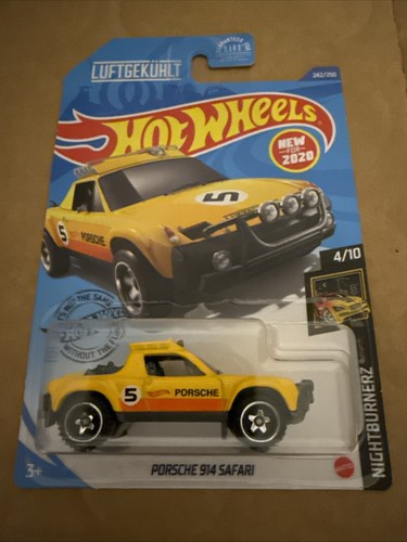 2020 Hot Wheels Nightburnerz Yellow Porsche 914 Safari - 第 1/4 張圖片