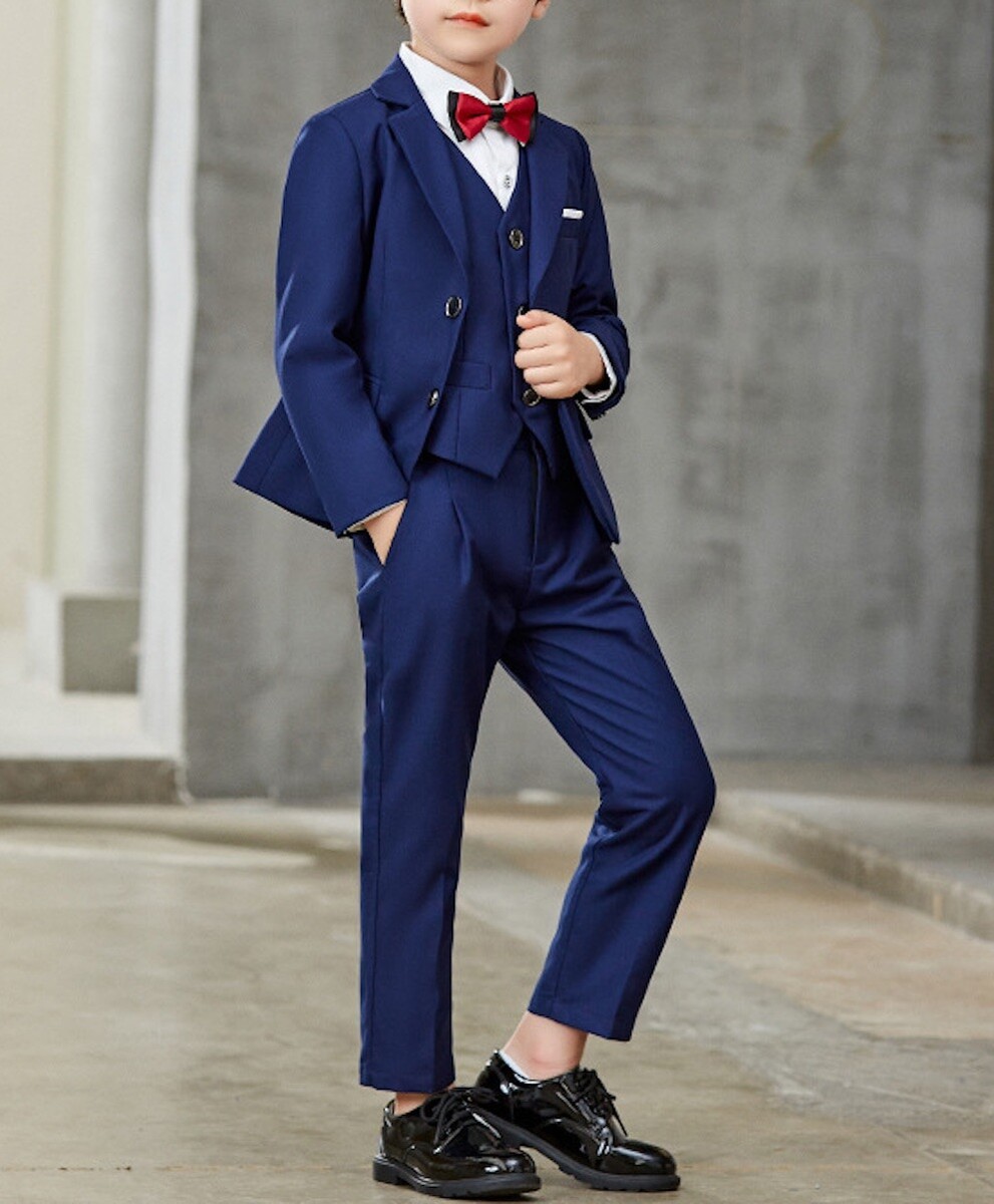 Set Da 6 Pezzi Di Abo Formale Per Ragazzi Giovani, Inclusa