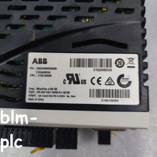 ABB 3AXD50000032635 MICROFLEX E 150 9A SERVO DRIVE ABB 3AXD50000032635 MICROFLEX E 150 9A SERVO DRIVE