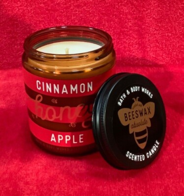 Bath & Body Works Cinnamon Honey Apple Single Wick Scented Candle