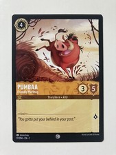 Pumbaa - Friendly Warthog 17/204 (Common) Disney Lorcana (2023) NM