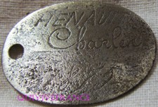 PID182 - Hundemarke (Identit&auml;tsplatte) Dog Tag - Auxerre