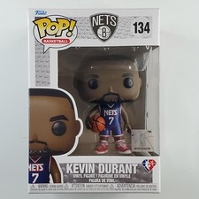 Funko POP Kevin Durant Blue Brooklyn Nets City Edition 134 NBA Basketball Figure