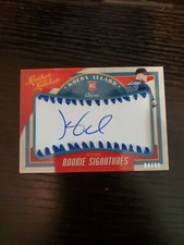 2019 Panini Leather and Lumber Rookie Baseball Signatures Blue #125 Kolby Allard