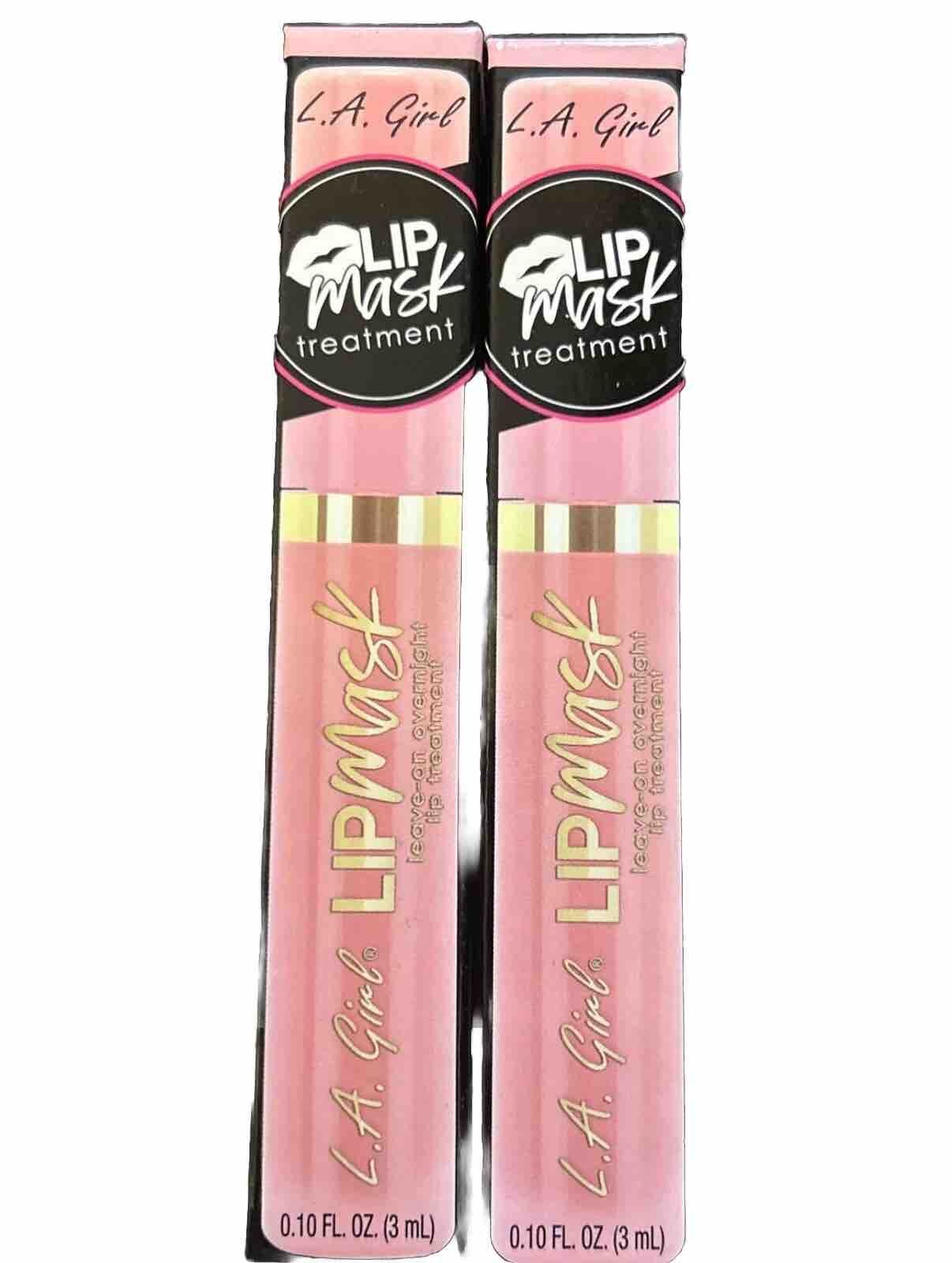L.A. Girl Sweet Berry Lip Mask Treatment 2-Pack GLC720