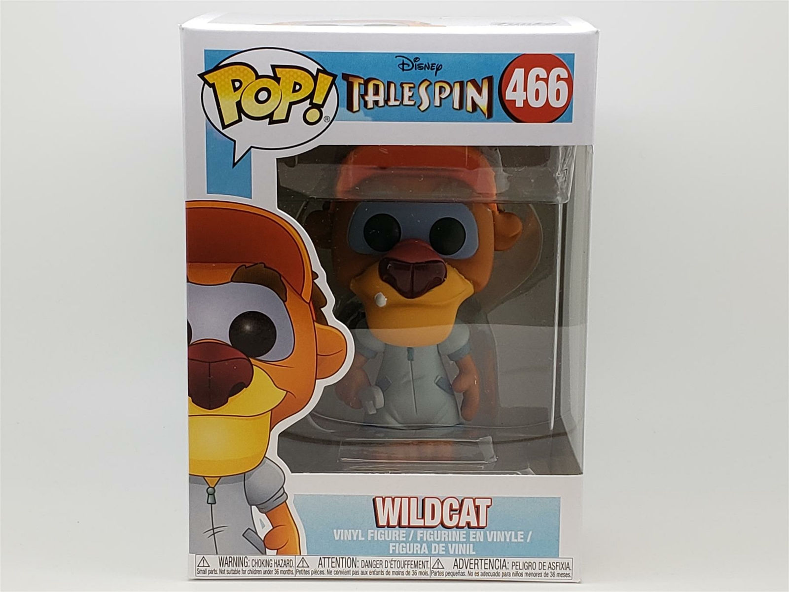 Funko Pop! 466 Disney Talespin Wildcat Totalmente Nuevo En Caja