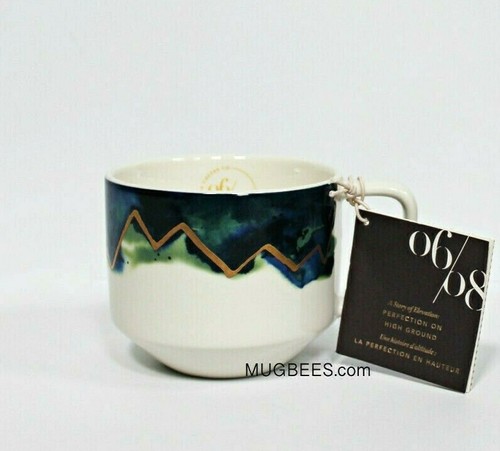 Starbucks 2014 Artisan Series Story Of Elevation Ceramic Cup Mug 12 oz 06/08 - Picture 3 of 8