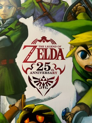 The Legend of Zelda: 25th Anniversary 2011 Japan Original Promo