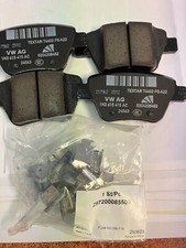 New Genuine Volkswagen Passat, Golf or Jetta Front Brake Pads 1K0-615-415-AC Set