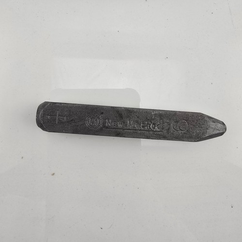Estampillas perforadas vintage de 1/4" con número 0-9 de acero nuevo método Detroit Stamax - Imagen 3 de 9