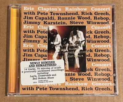 Eric Clapton - Rainbow Concert RARE out of print promo issue