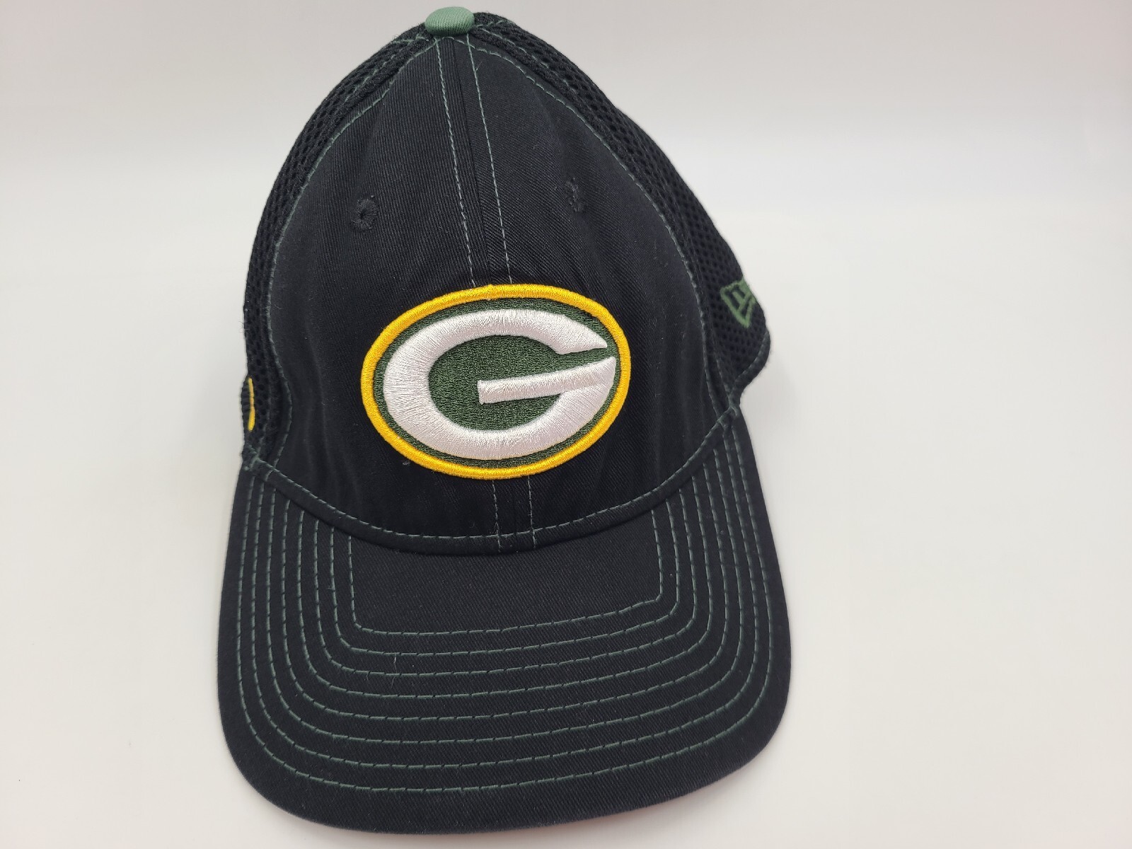 Green Bay Packers New Era 39Thirty Flex Fitted (Seems S-M) Hat Cap NFL Football