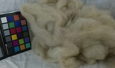 Romney wool roving varigated brown butter spin weave felting fiber arts