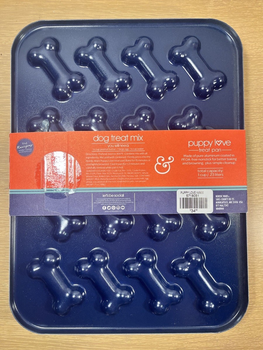 Nordic Ware Aluminum Bakeware Puppy Love Treat Pan Dog Nordic Ware Aluminum Bakeware Puppy Love Treat Pan Dog