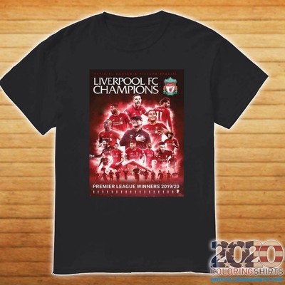liverpool premier league winners t shirt