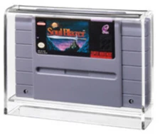 Nintendo SNES Video Game Cartridge Acrylic Display Case