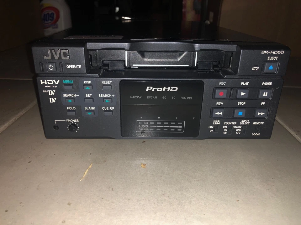 JVC BR-HD50U ProHD HDV Mini DV HD Video Cassette Recorder HD50 - Image 2 of 4