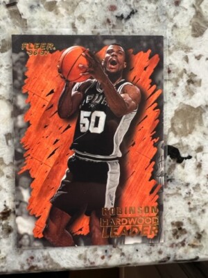 1996-97 NBA FLEER HARDWOOD LEADER CARD SAN ANTONIO SPURS DAVID