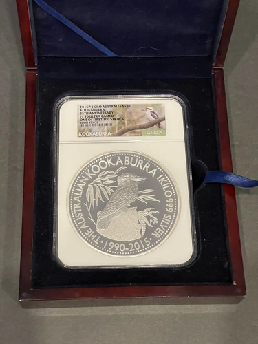 2015P Kilo Australia Kookaburra Silver Proof Coin NGC PF70 UC 1 of First 100