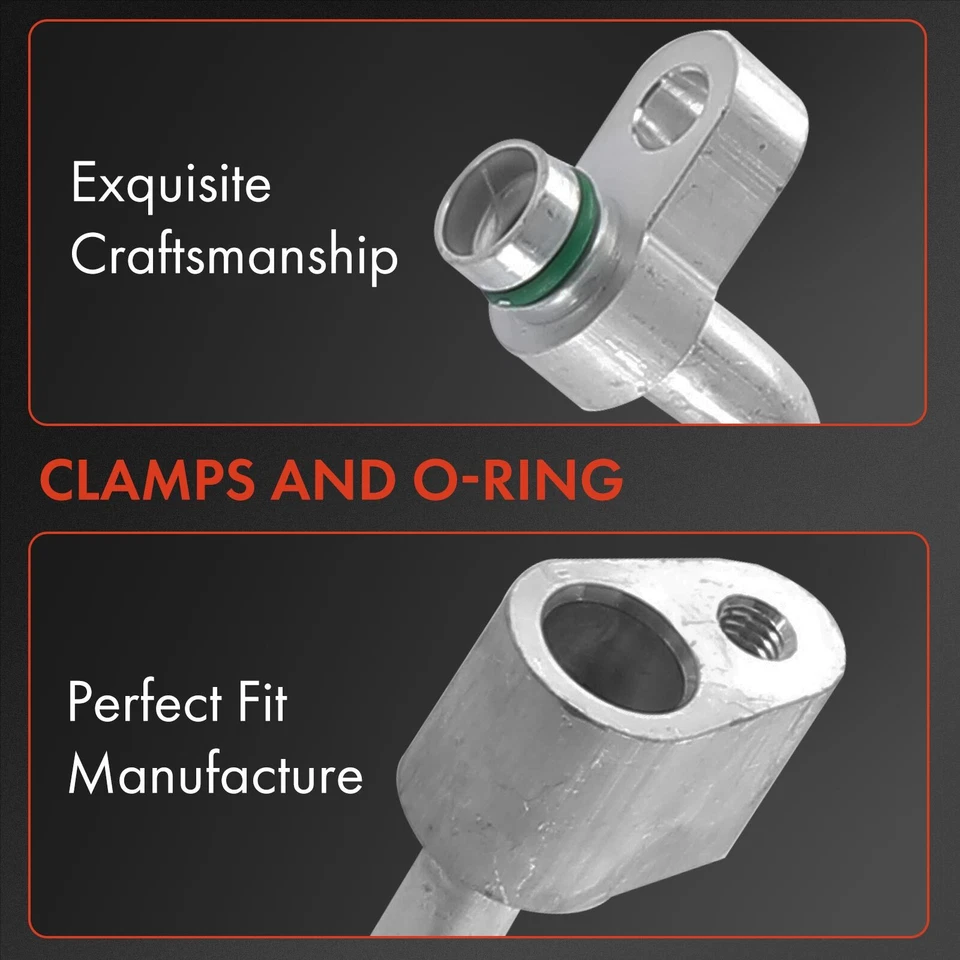 1x Manguera de descarga de refrigerante de aire acondicionado para Nissan NV1500 NV2500 NV3500 2012-2019 4,0 L Foto 3 de 4