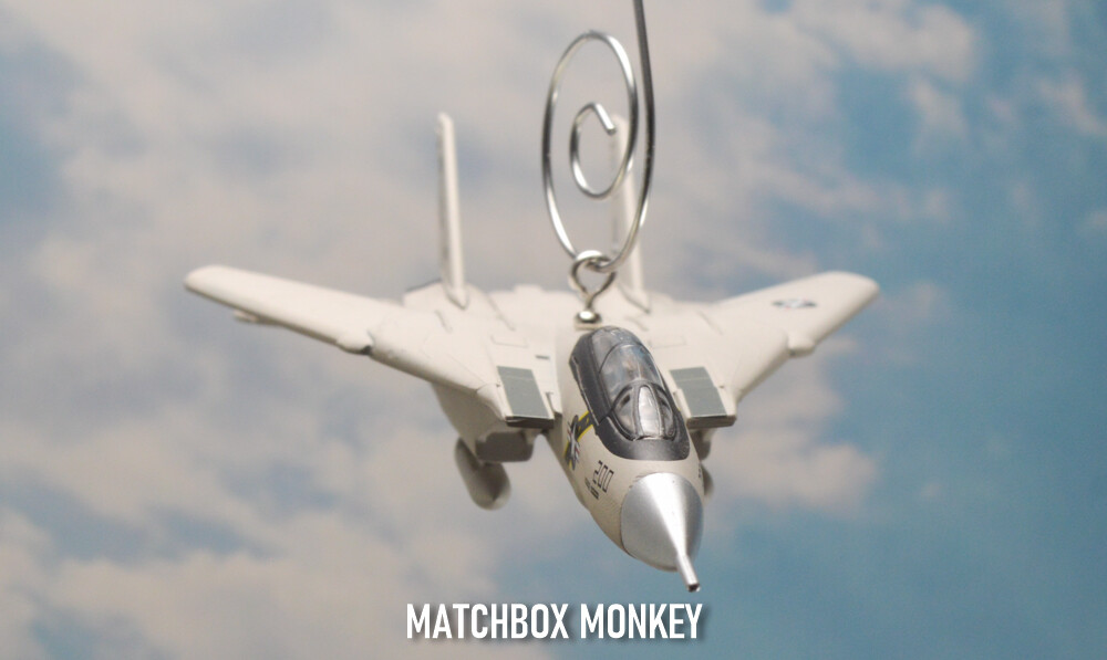 F-14 クリスマス オーナメント F-14 Tomcat VF-32 USS Kennedy US Navy Christmas Ornament