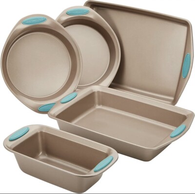 Rachael Ray Cucina Bakeware Pc Set Cookie Sheet/Cake Pans