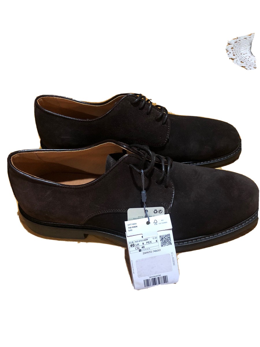 MNG By Mango brand new mens suede dress shoes US size 7.5 | eBay display picture 2