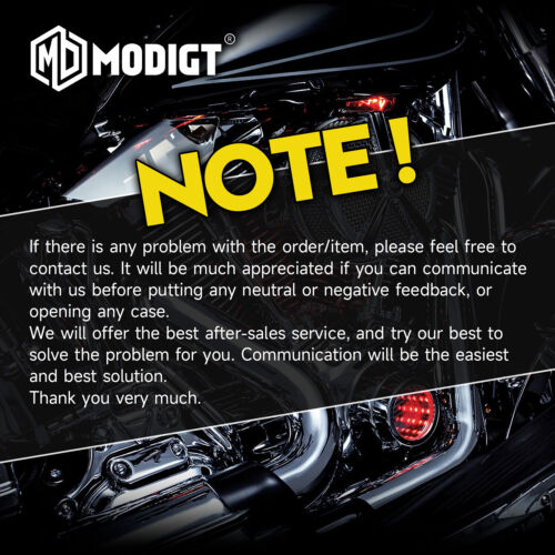 MODIGT 6000K LED Headlight Bulbs Globes H7 For Ford Fairlane MPFi Sedan 2003-2 - Picture 16 of 16