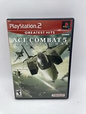 Ace Combat 5: The Unsung War (Sony PlayStation 2, Namco, Greatest Hits, 2004)