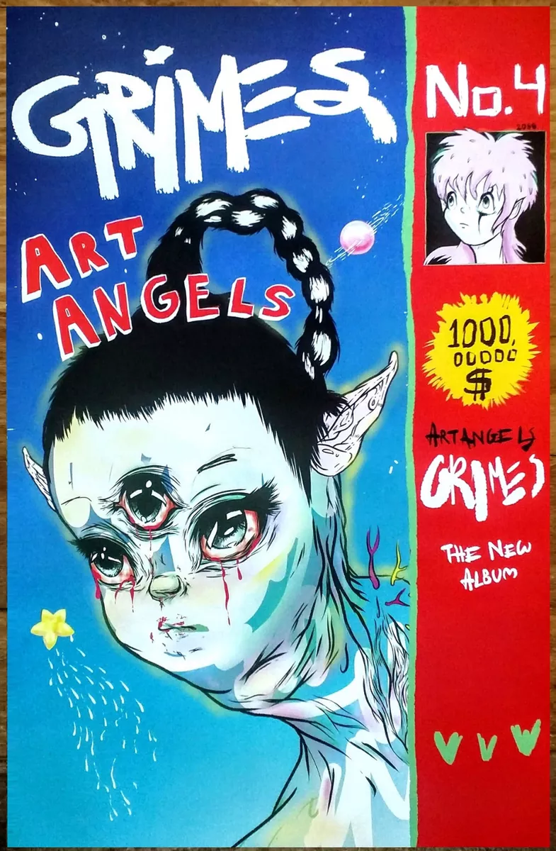 Grimes iv Art Angels 2015/2020 限定8部 入手困難 Grimes iv Art