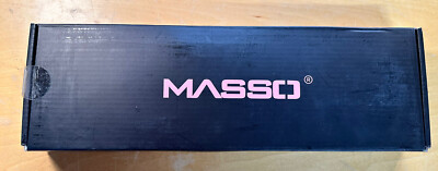 7 Piece Masso Black Kitchen Knife Set MOK003 - Never Been Used!