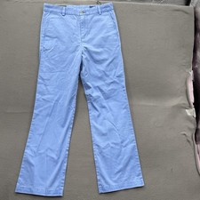 Vineyard Vines Pants Boys 18 Blue Breaker Pant Ocean Breeze Chino Cotton Flat