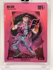 2026 Bo Jackson Battle Arena Pink Hex BIG GEO 'Craig Biggio' Secret 1/1
