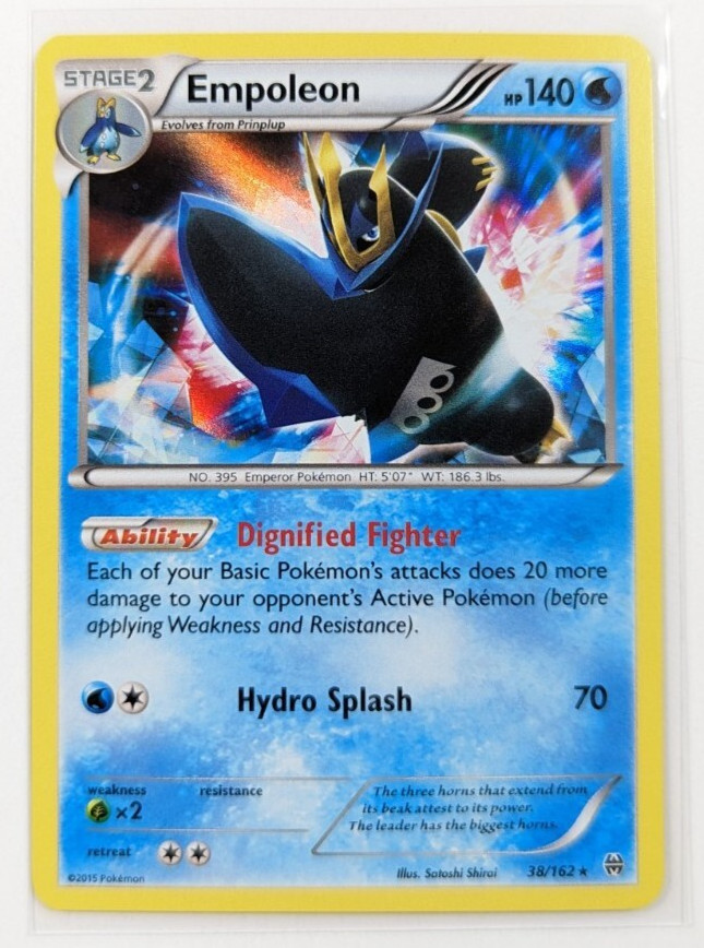 Pokémon TCG Empoleon BREAKthrough 38/162 Holo Rare NM