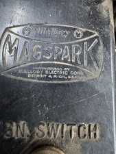 Vintage Mallory Magspark Dual-Point Distributor & Twin Coil Ignition System