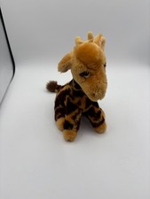 DAKIN RARE VINTAGE 1983 TAN  BROWN SPOTTED GIRAFFE STUFFED PLUSH TOY
