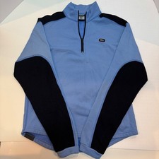 Lowe Alpine Polartec Fleece Quarter Zip Pullover Women's Small Blue EUC Gorpcore