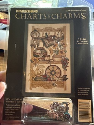 Dimensions Charts & Charms Southwest Charm Cross Stitch Pattern 72306