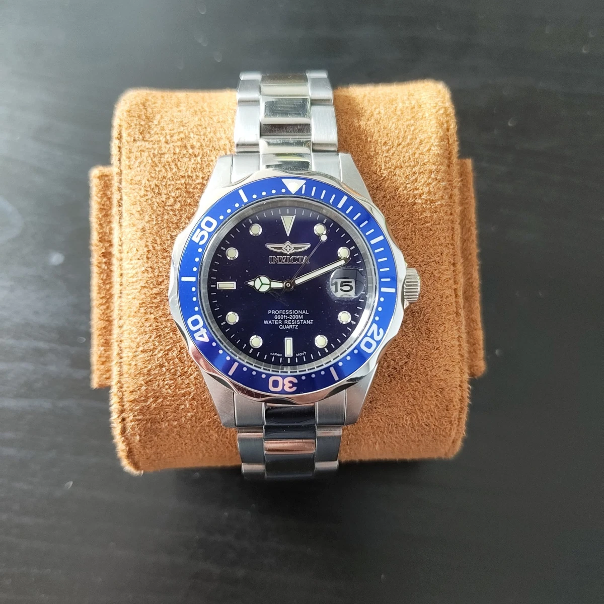 Invicta Pro Diver Blue Face Wristwatches for sale | eBay