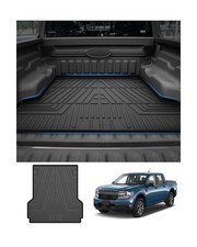 Bed Mat Fit For Ford Maverick 2022-2026, TPE Material, All-Weather, Black