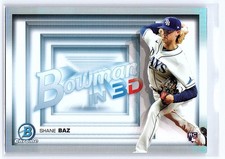 2022 Bowman #B3D-5 Shane Baz Bowman in 3D