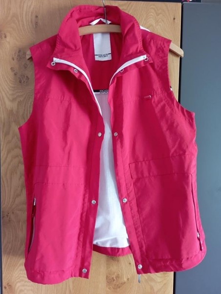 Women Escada Vest Red 36 / S / 44
