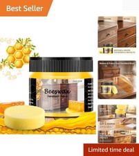 Beeswax Furniture Polish, Wood Seasoning Beeswax for Furniture Wood Polish fo...